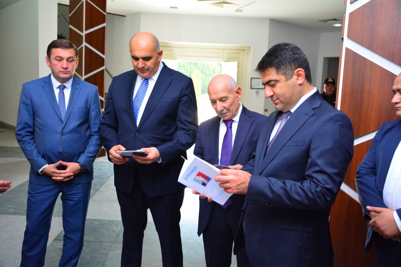 Ağstafada şair Həmid Abbasın 90 illik yubileyi qeyd olundu - FOTOLAR